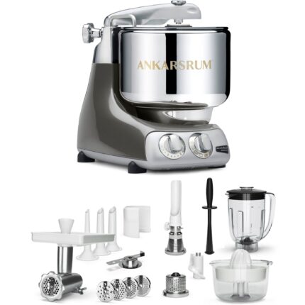 AKM 6230 køkkenmaskine + Deluxe pakke, black chrome