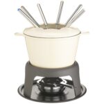 Cast Iron Fondue Set