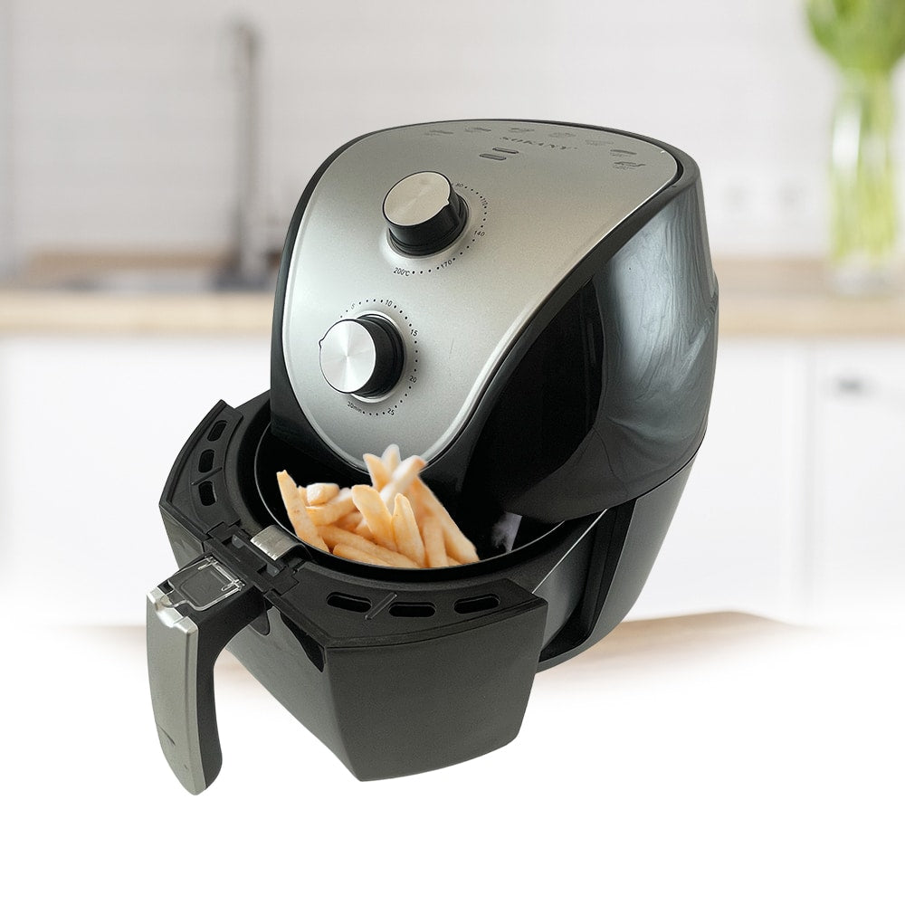 Airfryer 3.2 l. (fedtfattig: grille, bage, stege og friturestege) Airfryer 3.2 l. (fedtfattig: grille, bage, stege og friturestege)