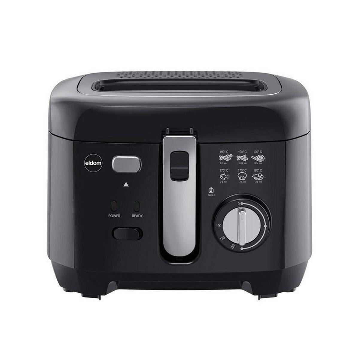 Frituregryde Eldom FR18C Sort 1800 W 2,5 L 27 x 21 x 2 cm Frituregryde Eldom FR18C Sort 1800 W 2,5 L 27 x 21 x 2 cm