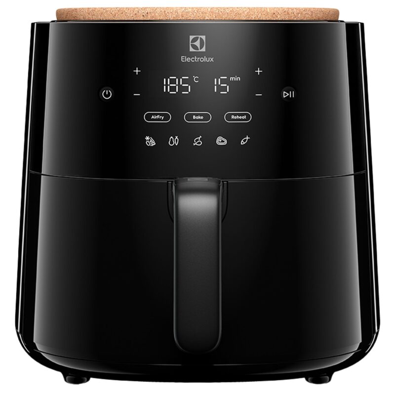 700s EAF7B airfryer 7 liter, black glossy