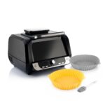 Airfryer 6 L med grill + silikonekurve og børste (12-i-1)