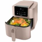 Airfryer Bourgini 184177 - 8 l - beige/sort