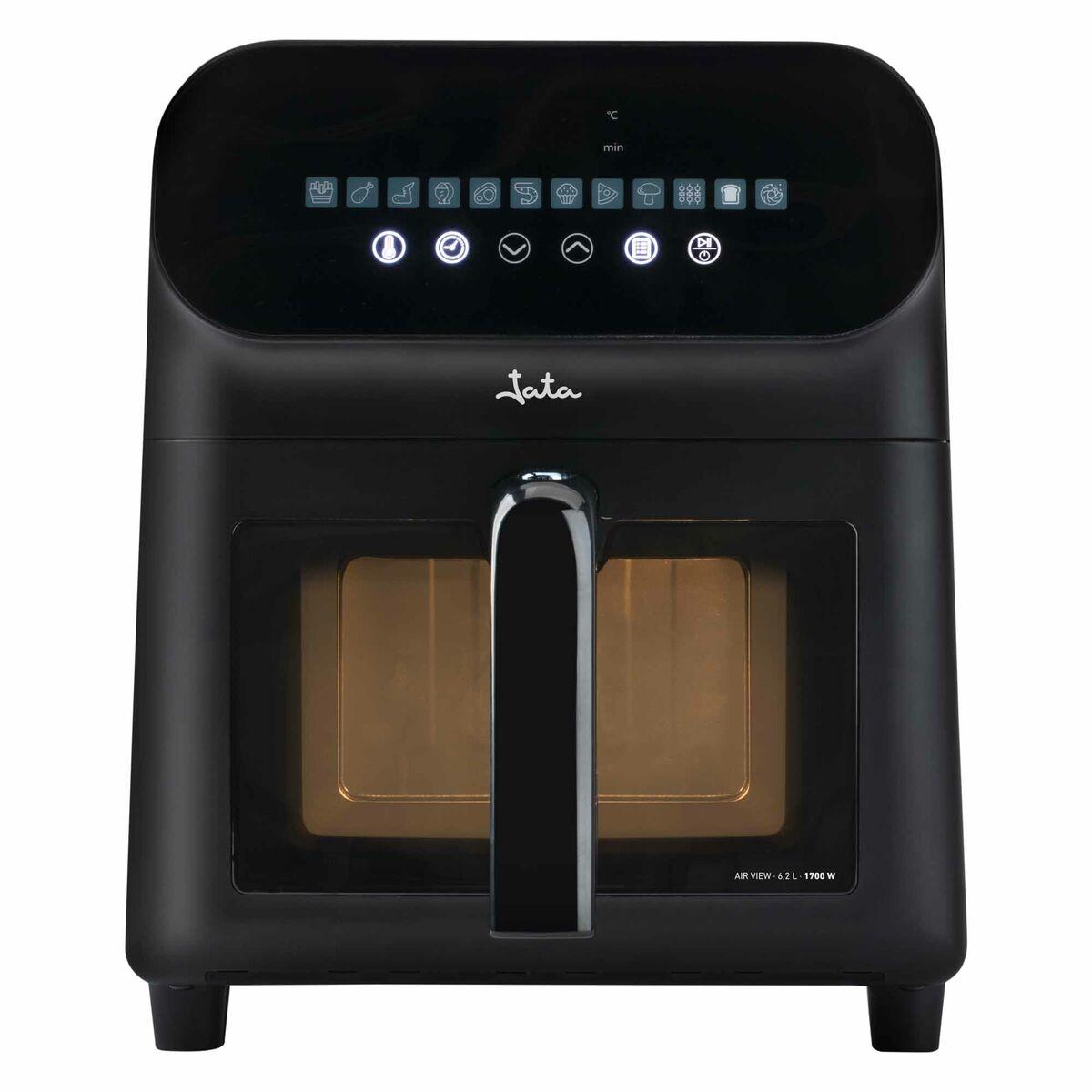 Airfryer JATA JEFR1230 - 6,2 l, 1.700 W, sort Airfryer JATA JEFR1230 - 6,2 l, 1.700 W, sort