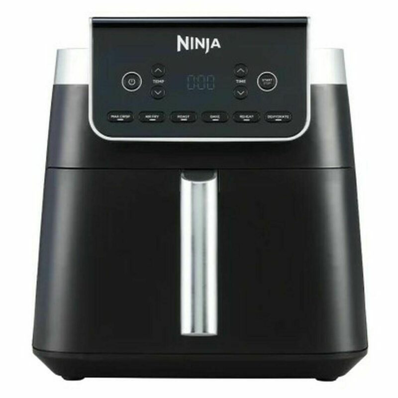 Airfryer NINJA AF180EU - 6,2 l, 2000 W, sort/grå (OUTLET A)