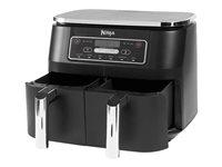 Airfryer Ninja Foodi Dual Zone AF300EU 7,6 l grå Airfryer Ninja Foodi Dual Zone AF300EU 7,6 l grå