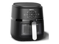 Airfryer Philips 2000 Series NA221 4,2 l sort/sølv Airfryer Philips 2000 Series NA221 4,2 l sort/sølv