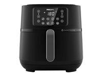 Airfryer Philips Series 5000 Connected HD9285 XXL 7,2 l mørk sølv/sort Airfryer Philips Series 5000 Connected HD9285 XXL 7,2 l mørk sølv/sort