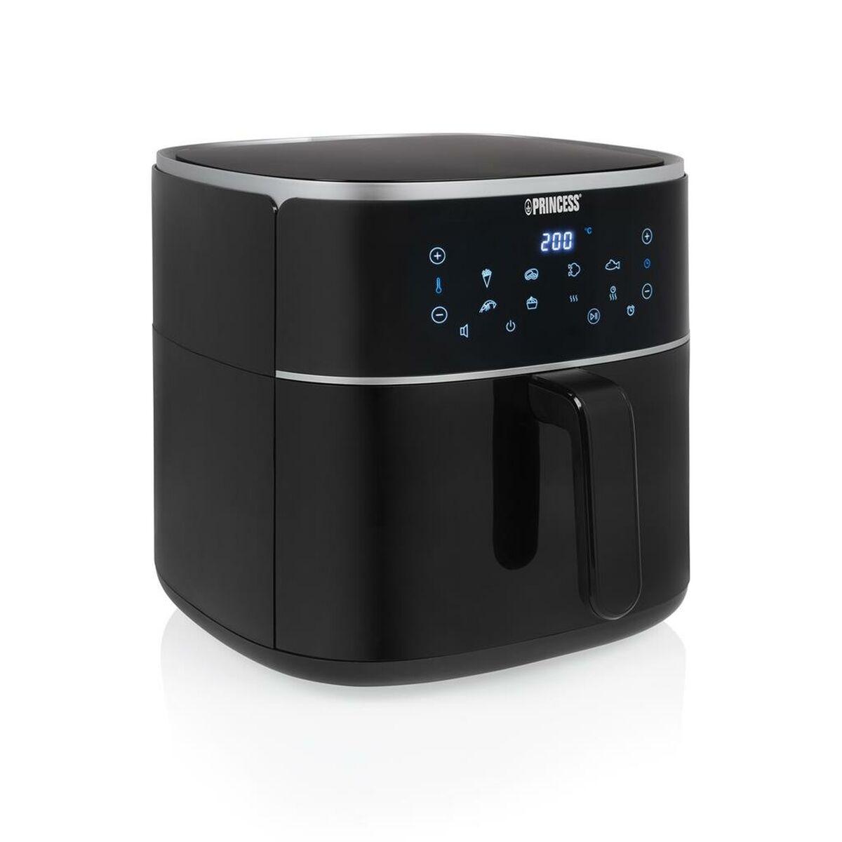 Airfryer Princess - varmluftsfriture 8 L, 1.800 W, sort Airfryer Princess - varmluftsfriture 8 L, 1.800 W, sort