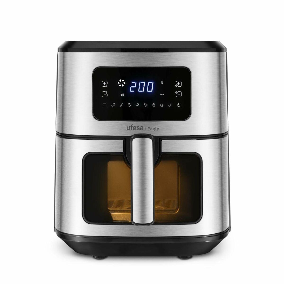Airfryer UFESA Eagle - sølvfarvet varmluftsfrituregryde Airfryer UFESA Eagle - sølvfarvet varmluftsfrituregryde