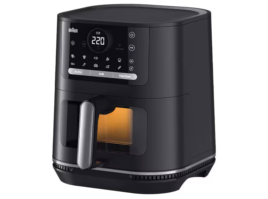 Braun HF5073IBK Airfryer 2000W Sort Braun HF5073IBK Airfryer 2000W Sort