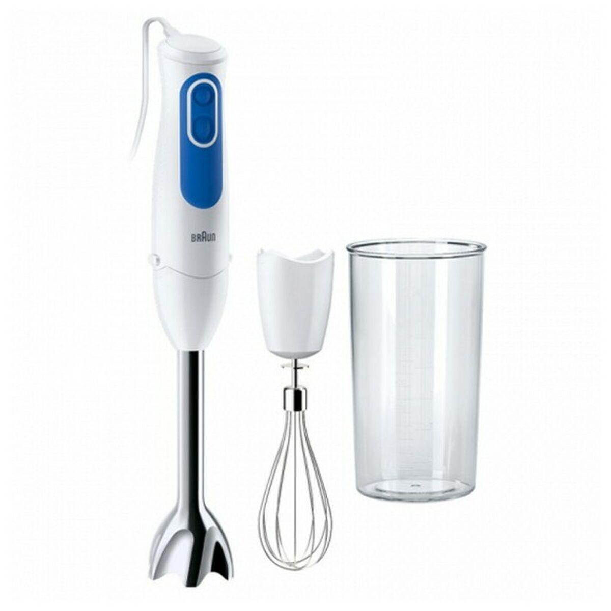 Braun stavblender MQ3005WH 0,6 l INOX 700 W - hvid Braun stavblender MQ3005WH 0,6 l INOX 700 W - hvid