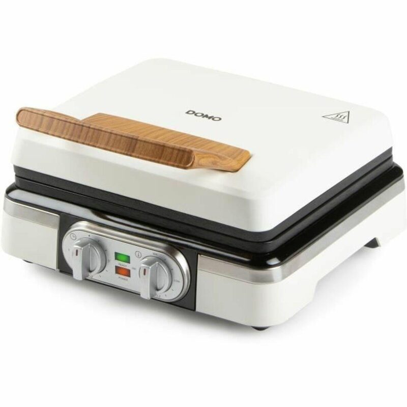 DOMO vaffeljern DO9280W - 2 XL vafler, hvid