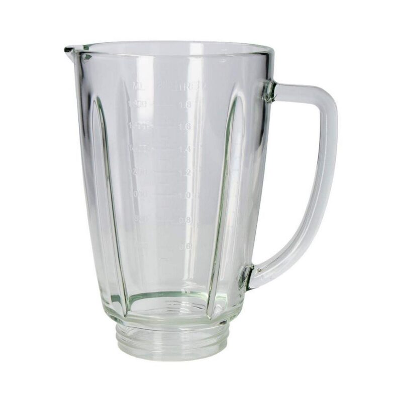 EDM Product tilbehør til køkkenrobot - målebæger/foodprocessor-kande 1,8 l (gennemsigtig krystal)