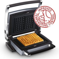 FRITEL Family CW 2438 Vaffeljern Metallisk anthracit