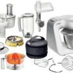 Foodprocessor Bosch Styline 900 W 3,9 l rustfrit stål/hvid