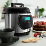 Foodprocessor H Deluxe 6 L med LCD, rustfrit stål, 1.000 W