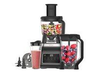 Foodprocessor Ninja Auto-iQ BN800EU 2,1 l sort/sølv Foodprocessor Ninja Auto-iQ BN800EU 2,1 l sort/sølv