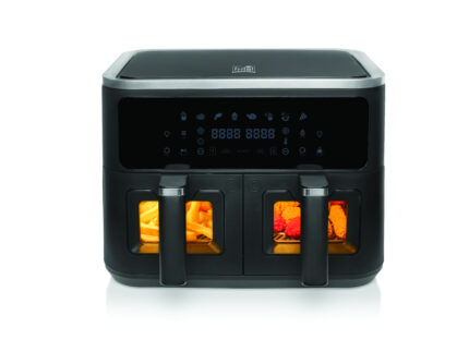 Fritel - SnackTastic® 8480 DUO Airfryer – Dobbelt Kurv med Synkronisering og Vindue