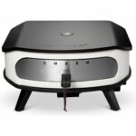 Gas pizzaovn Cozze - sort, rustfrit stål