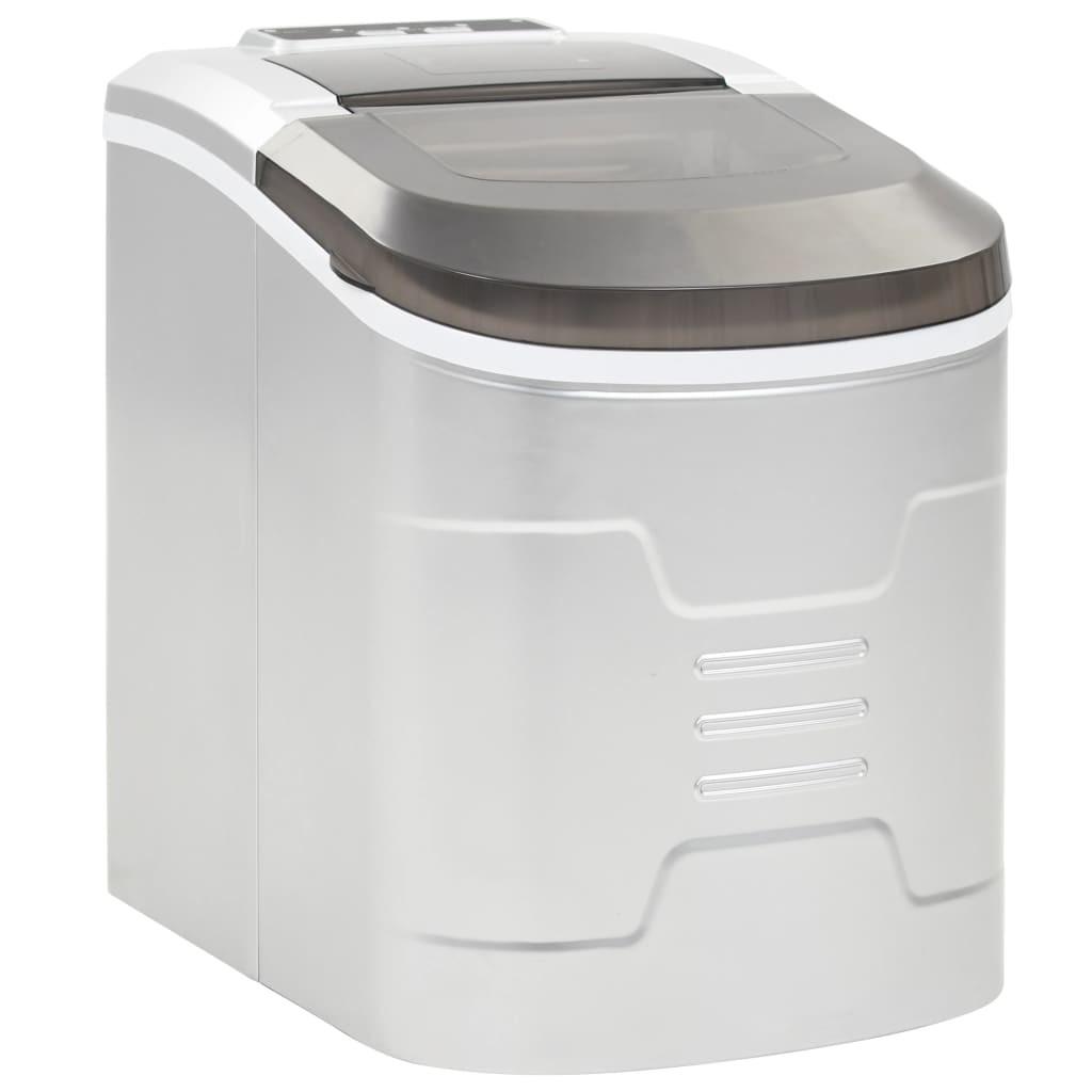 Isterningemaskine 2,4 l 15 kg/24 t. sølvfarvet Isterningemaskine 2,4 l 15 kg/24 t. sølvfarvet