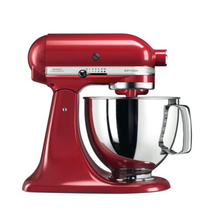 KitchenAid Artisan 5KSM125EER foodprocessor - rød, 300 W, 4,8 l