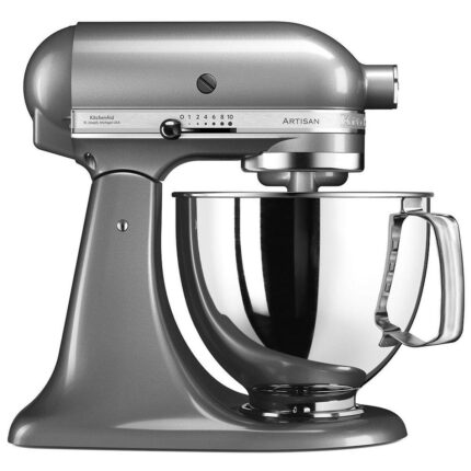KitchenAid foodprocessor 5KSM125ECU sølv - 300 W, 4,8 l