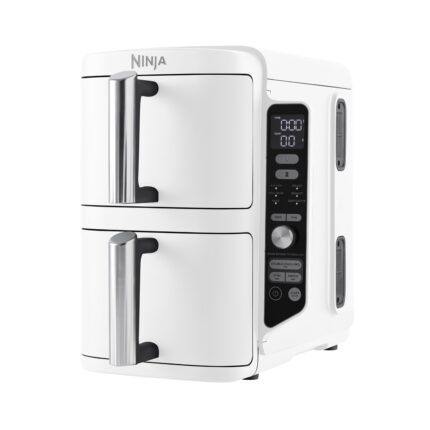 Ninja - Double Stack XL - SL400EUWH– Airfryer med to skuffer og SYNC&MATCH– 9,5 L (hvid)
