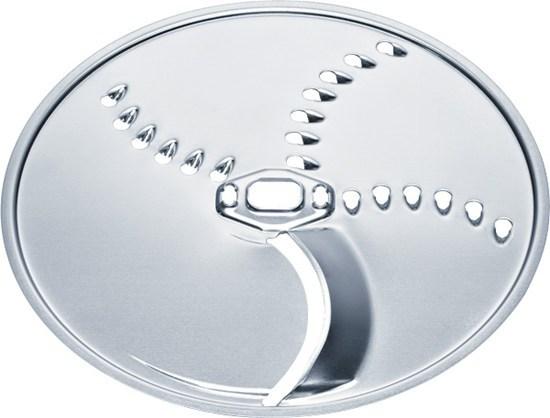 Skive-/riveindsats til foodprocessor Bosch MUZ45KP1 i rustfrit stål Skive-/riveindsats til foodprocessor Bosch MUZ45KP1 i rustfrit stål