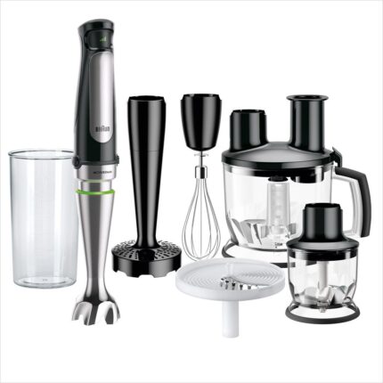 Stavblender Braun MQ 7087X 1,2 l 1.000 W, sort/rustfrit stål