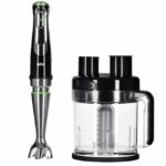 Stavblender Braun MultiQuick 9 MQ 9187XLI, 0,6 l, 1.200 W, sort/rustfrit stål