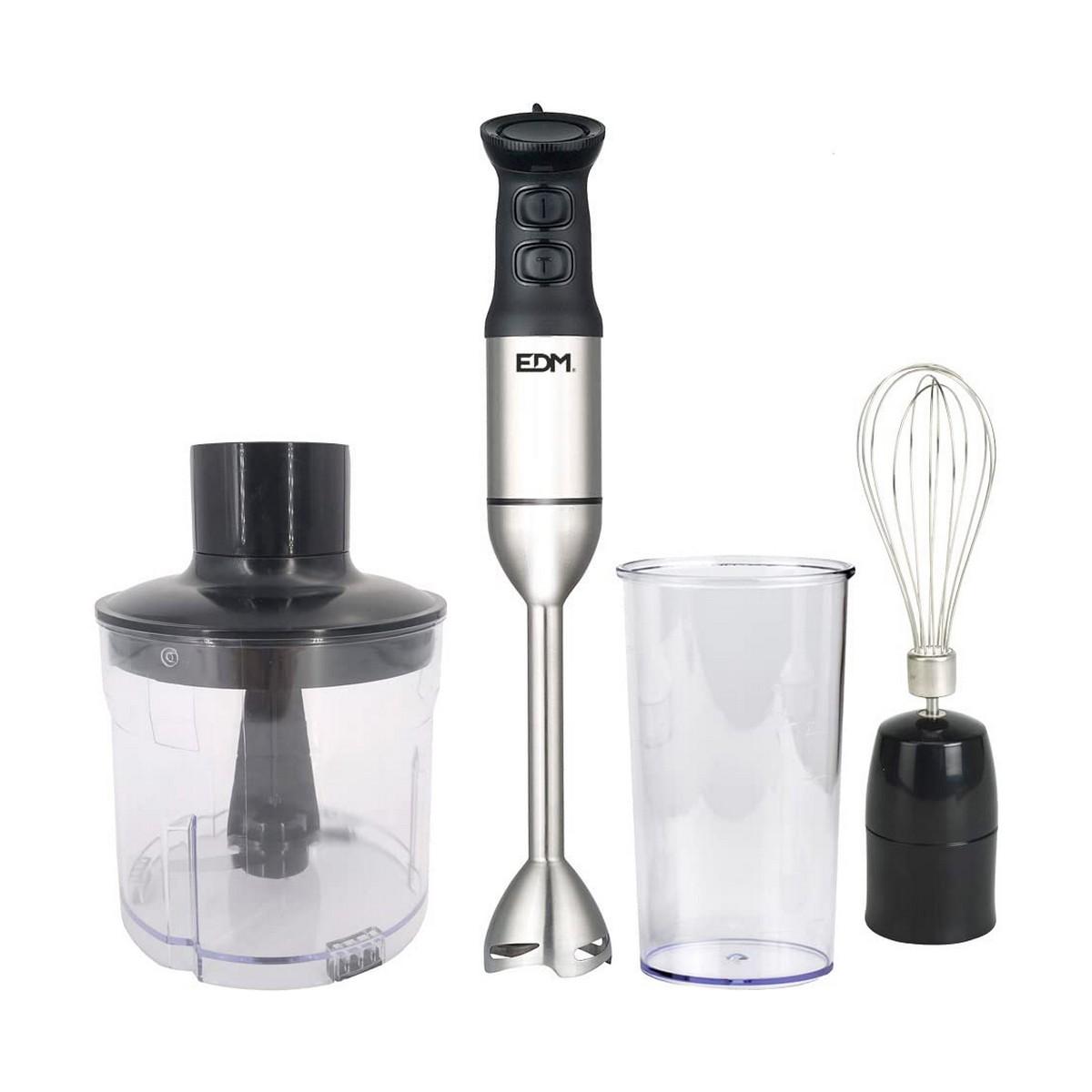 Stavblender EDM 07648 - Sort/Sølv, 1.200 W Stavblender EDM 07648 - Sort/Sølv, 1.200 W