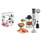 Stavblender Kiwi KHB-4437 - 1 l, 1000 W, rustfrit stål