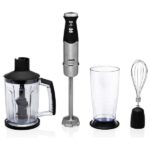 Stavblender Princess 1000 W - sort/stål med tilbehør