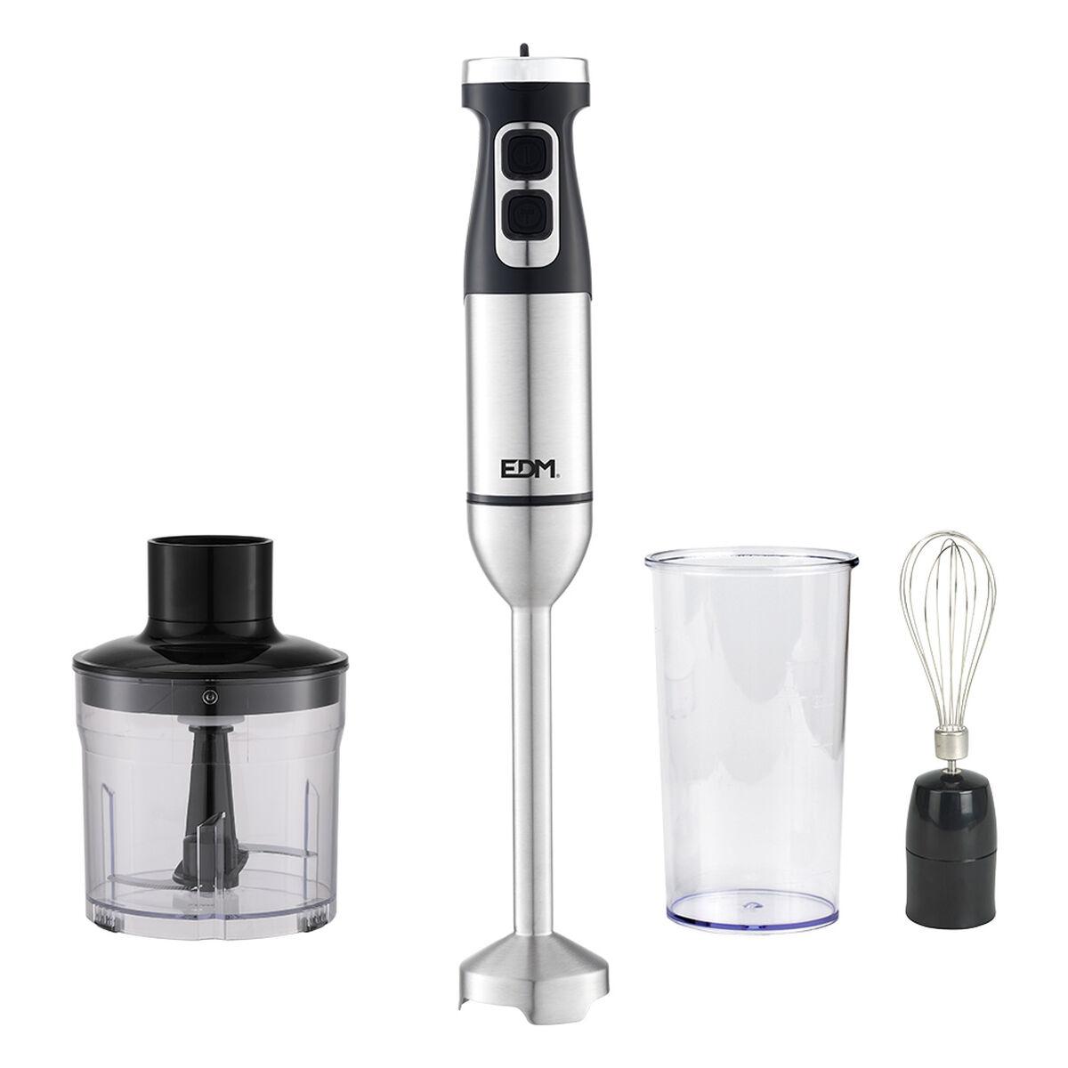 Stavblender med tilbehør EDM 07770 - Sort/Sølv, 1.700 W Stavblender med tilbehør EDM 07770 - Sort/Sølv, 1.700 W