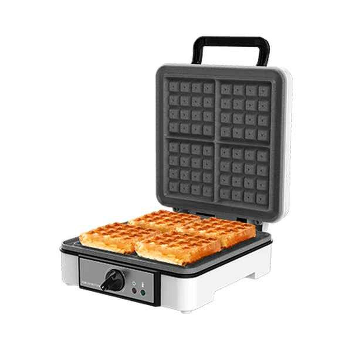 Vaffeljern Fun Gofrestone 4Inox - 1200 W Vaffeljern Fun Gofrestone 4Inox - 1200 W
