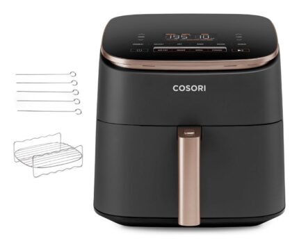 Airfryer COSORI Turbo Blaze Chef Edition 6 l sort/rosaguld, 1.725 W