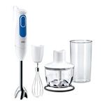Braun Multiquick 3 MQ 3035 Sauce Stavblender 700W Hvid/blå