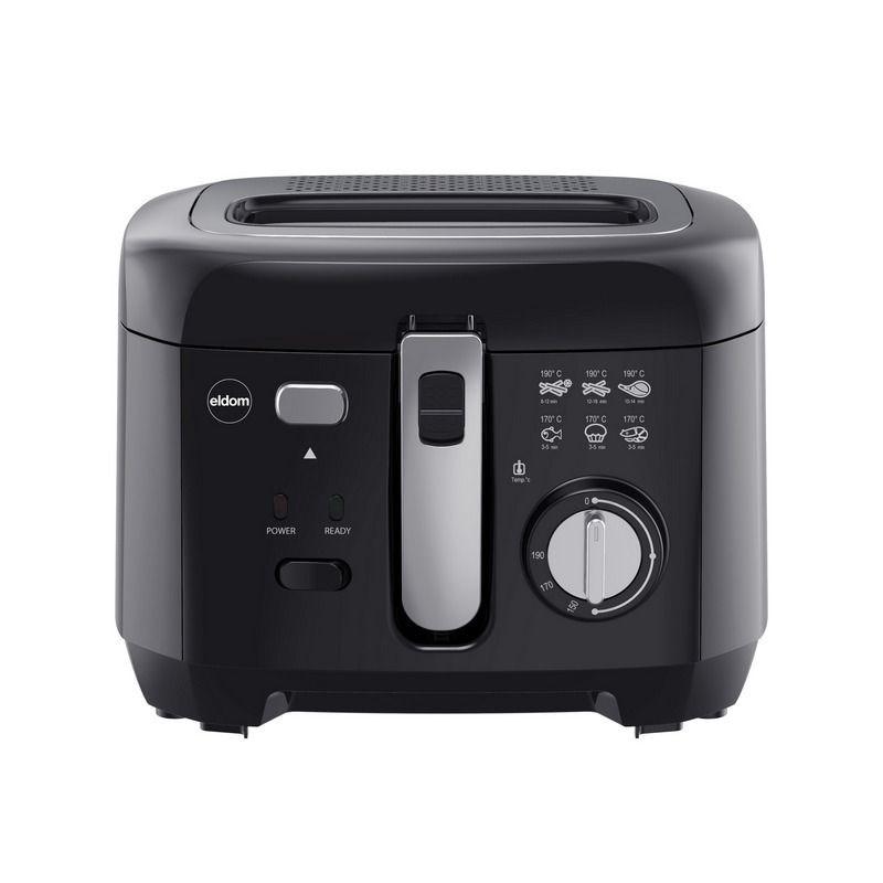Frituregryde ELDOM FREET 2,5 l 400 g pommes, temperaturregulator, aftagelig oliebeholder, sort