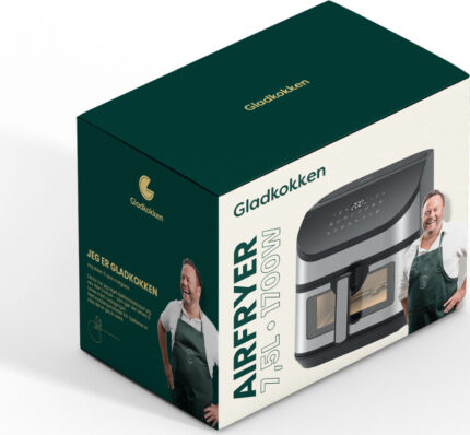 Gladkokken - Airfryer - 7.5 L