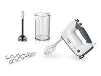 Håndmixer med stavblender Bosch ErgoMixx MFQ37470, 750 W hvid/grå