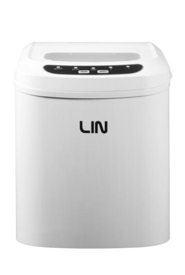 Isterningmaskine LIN ICE PRO-W12 hvid, bærbar