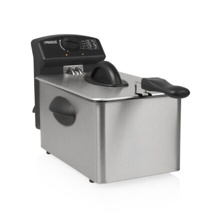 Princess frituregryde 182642 - 4 l, 2.000 W, sort/rustfrit stål