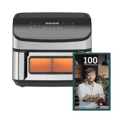 Sobczyk - DualFry Fusion Airfryer 10,5L&Kogebog - Bundle