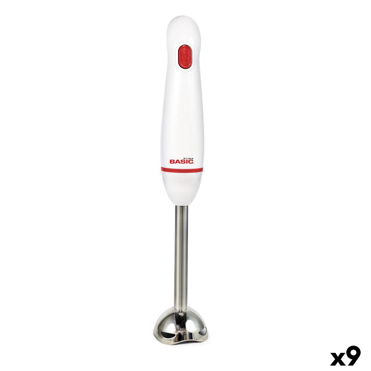Stavblender Basic Home 300 W - hvid/rød Stavblender Basic Home 300 W - hvid/rød