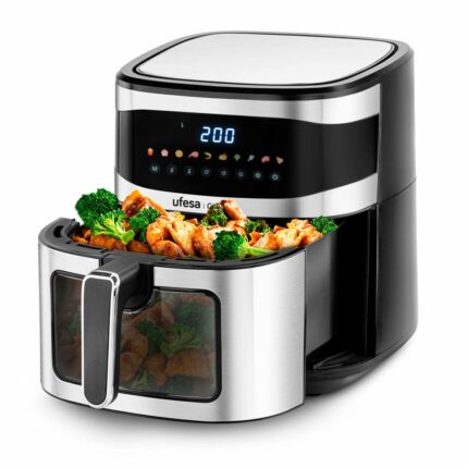 Varmluftsfrituregryde UFESA Cardinal Sort 1700 W 6 L