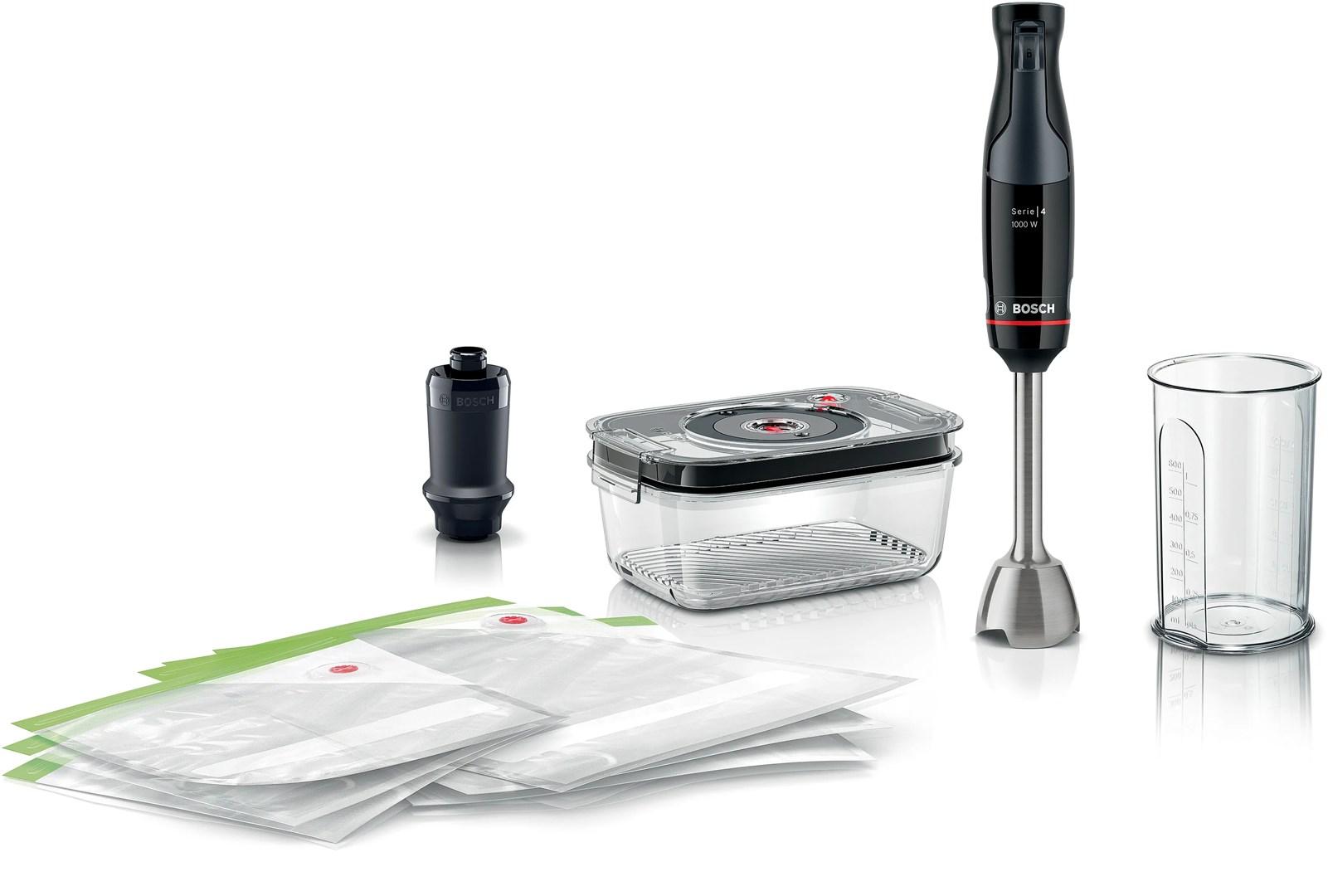 Bosch Serie 4 MSM4B6V2 stavblender 1,2 l 1.000 W, sort Bosch Serie 4 MSM4B6V2 stavblender 1,2 l 1.000 W, sort