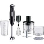 Braun stavblender 1.000 W med minihakker og piskeris