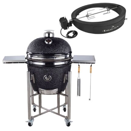 Kamado sumo Signature PRO grill + Grillmesterens rotisseri & pizzaovn