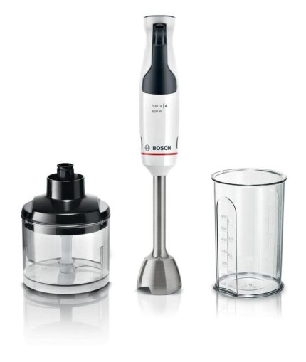 Stavblender Bosch Serie 4 MSM4W220 0,6 l 600 W hvid